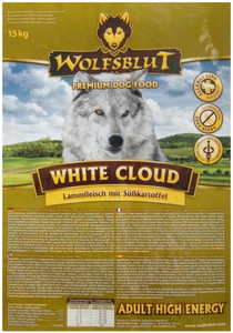 Wolfsblut Dog Food White Cloud Active Lamb 15kg