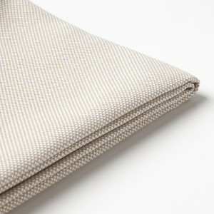 FRÖSÖN Cover for back cushion, outdoor beige, 80x44 cm
