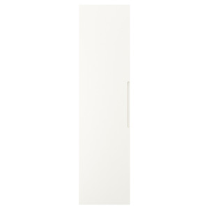TONSTAD Door with hinges, off-white, 50x195 cm
