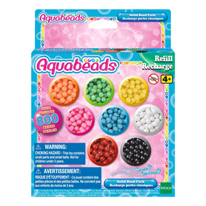 Aquabeads Solid Bead Pack - Refill 4+