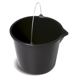 Bucket 12l, black