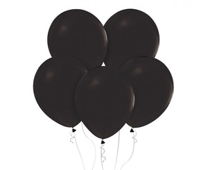 Balloons Set Pastel 30cm 10pcs, black