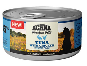 Acana Cat Premium Pate Tuna & Chicken Wet Cat Food 85g