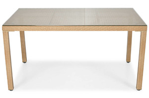 Outdoor Dining Table MALAGA 150, beige