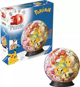 Ravensburger 3D Puzzle Ball Pokemon 6+