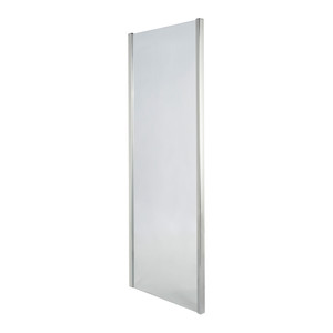 Shower Panel Onega 90, chrome/clear glass