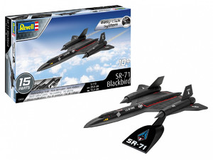 Revell Plastic Model SR-71 Blackbird Easy-Click 1:110 10+