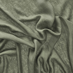 DYTÅG Curtains, 1 pair, grey-green, 145x300 cm