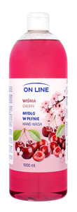 On Line Transparent Hand Wash Cherry - Refill 1000ml