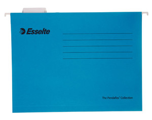 Esselte Suspension File Folder A4 Pendflex Standard 25-pack, blue