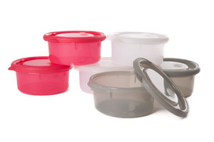 Bo Jungle B-Bowls 300ml 6pcs, pink/white/grey