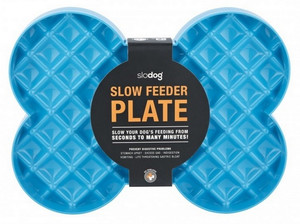 SloDog Slow Feeder Plate, turqouise