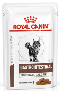 Royal Canin Veterinary Diet Feline Gastrointestinal Moderate Calorie Wet Cat Food 85g