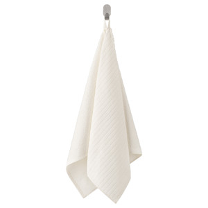 VÅGSJÖN Hand towel, white, 50x100 cm