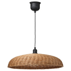 NARRKOLV Pendant lamp, rattan, 56 cm