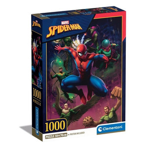 Clementoni Jigsaw Puzzle Comapact Spiderman 1000pcs 10+