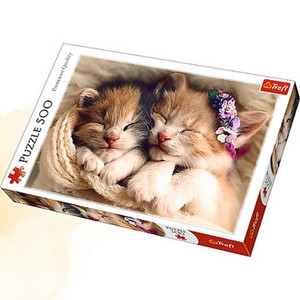 Trefl Jigsaw Puzzle Sleeping Kittens 500pcs 10+