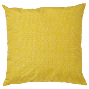 PROFETBLOMMA Cushion, yellow, 50x50 cm