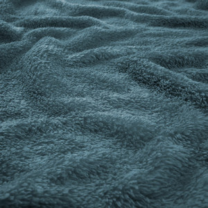 TRATTVIVA Bedspread, dark grey-blue, 230x250 cm
