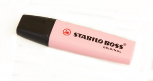 Stabilo Highlighter Boss Original Pastel Pink