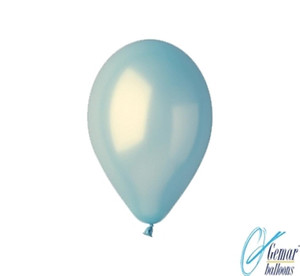 Balloons Metallic 10 100pcs, blue