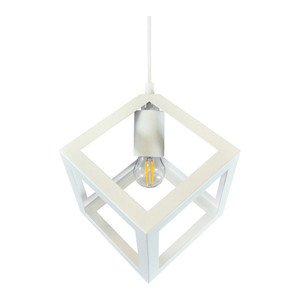 Pendant Lamp Sweden 1 x 60W E27, white