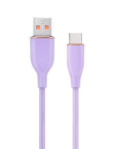Gembird USB Cable Type-C USB charging and data cable, 1.5 m, violet