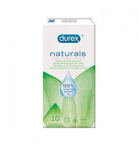 Durex Condoms Naturals 10pcs