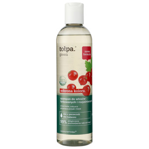TOŁPA Green Color Protect Shampoo for Colored & Bleached Hair 99% Natural 300 ml