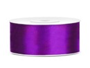 Satin Ribbon 25m 25mm, purple