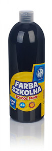 Astra School Paint Bottle 1000ml, black