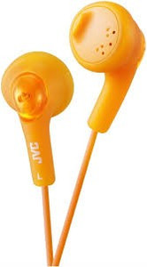 JVC Gumy Earhones HA-F160, orange