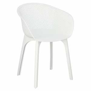 Chair Dacun, in-/outdoor, white