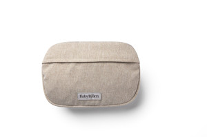 BABYBJORN Pocket Pouch for Baby Carrier, Woven Mélange, Light Beige