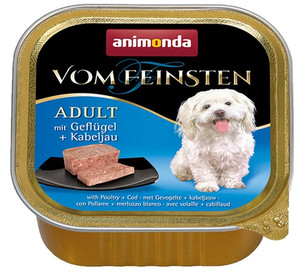 Animonda vom Feinsten Dog Adult Poultry & Cod 150g