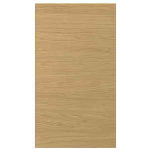 VOXTORP Front for dishwasher, oak effect, 45x80 cm