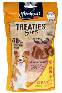 Vitakraft Dog Treaties Bits - Liver 144g