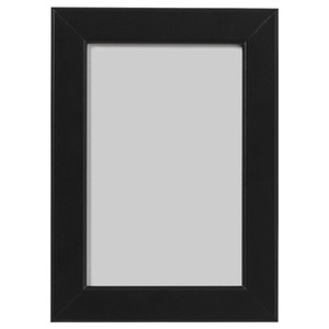 FISKBO Frame, black, 10x15 cm