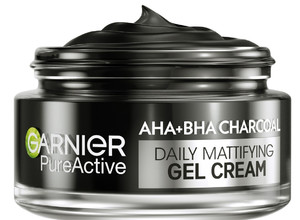 GARNIER Pure Active AHA+BHA Charcoal Daily Mattifying Air Cream​ 50ml
