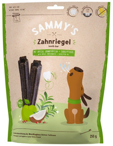 Sammy's Tooth Bar Dental Snack for Dogs with Apples, Pomengranates & Eucalyptus 250g