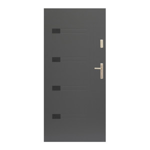 Entrance Door External Door Prado 80, left, anthracite