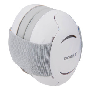 Dooky Baby Ear Protection 0-3y, white