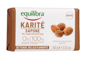 Equilibra Karite Soap Bar Shea Butter 100% Vegetal 100g