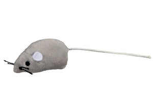 Trixie Grey Mouse Cat Toy 5cm