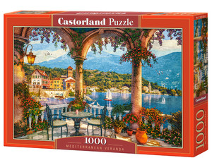 Castorland Jigsaw Puzzle Mediterranean Verands 1000pcs