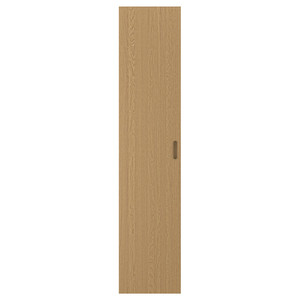 TONSTAD Door, oak veneer, 50x229 cm