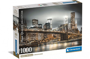 Clementoni Jigsaw Puzzle Compact New York Skyline 1000pcs 7+