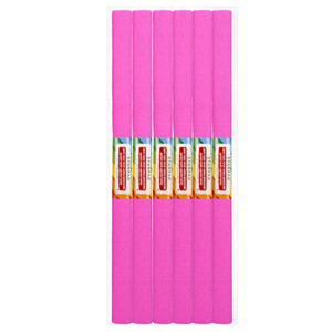 Crepe Paper 50x200cm 10pcs, light pink