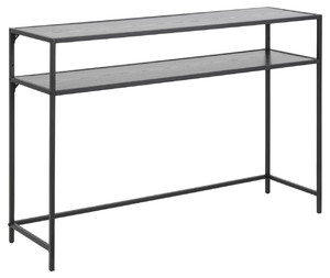 Console Table Seaford Slim, black