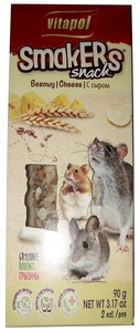 Vitapol Smakers Snack for Rodents & Rabbits - Cheese 2pcs